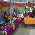 pretty booth with jewelry etc