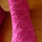 Madeline's sock closeup