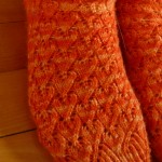 margaret's socks - closeup