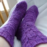 Madeline's xmas socks