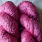 Merino/Silk Fingering – Deep Pink